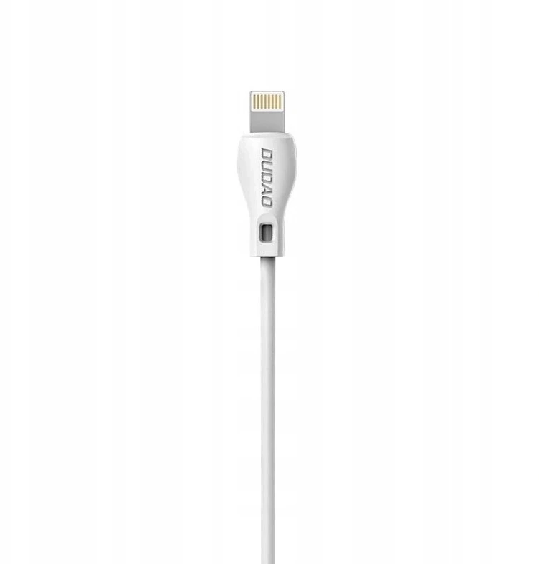 Dudao USB / Lightning kabelis 2.4A 1m baltas (L4L 1m baltas)