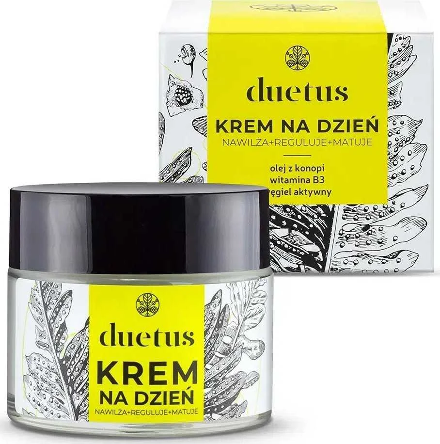 Duetus Daily Moisturizer su vitaminu E ir B3 50 ml