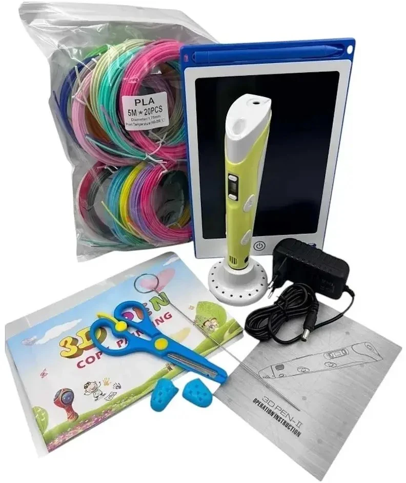 Riff Długopis 3D XMaster Printing pen 7in1 5m x 20 Colors Geltona (RF-3DPEN-7IN1-YE)