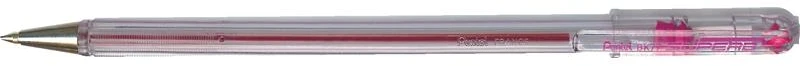 Pentel Bk77 rašiklis 0,7mm, rožinis, 5 vnt.