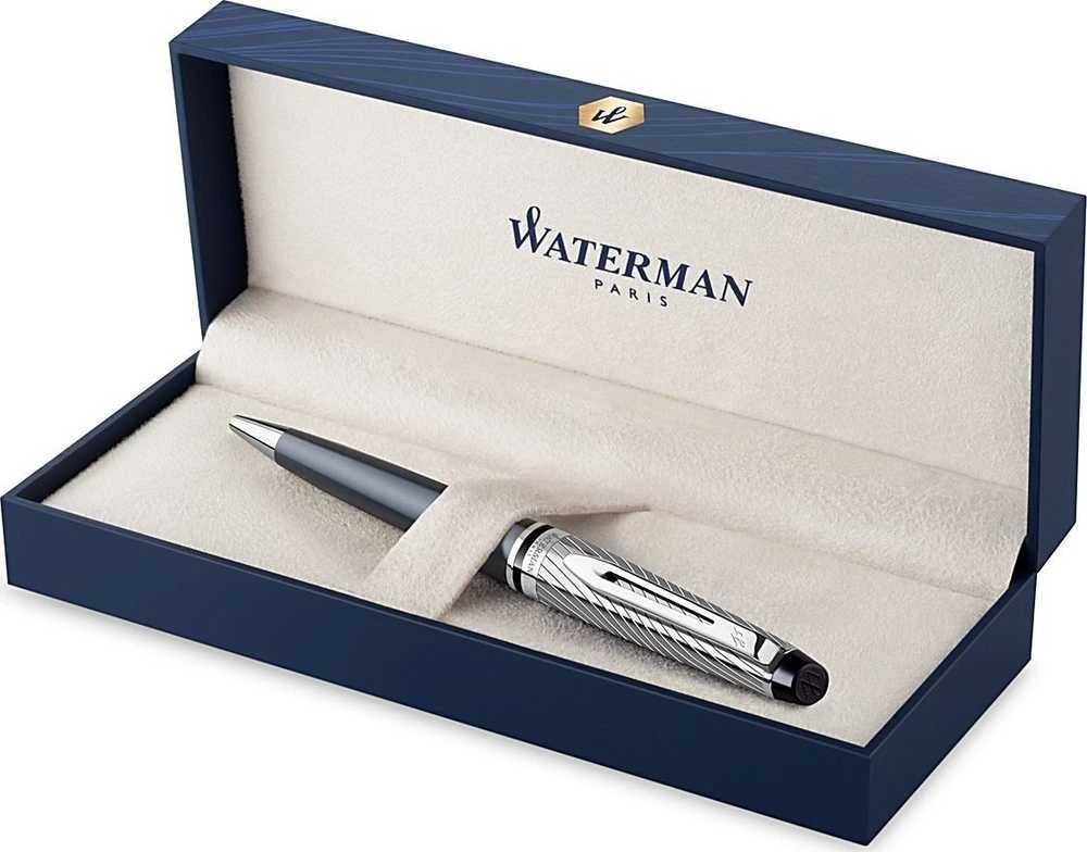 Waterman Expert Deluxe Metallic Graphite CT tušinukas - 2187691
