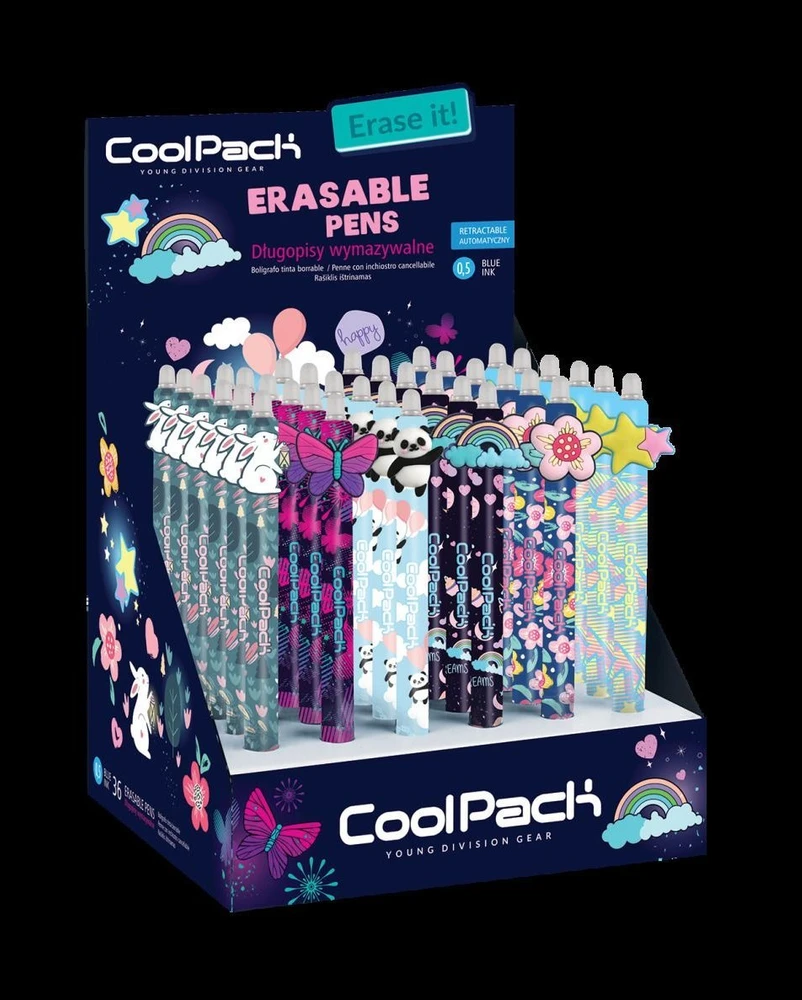 Colorino Ištrinamas tušinukas Coolpack Girls