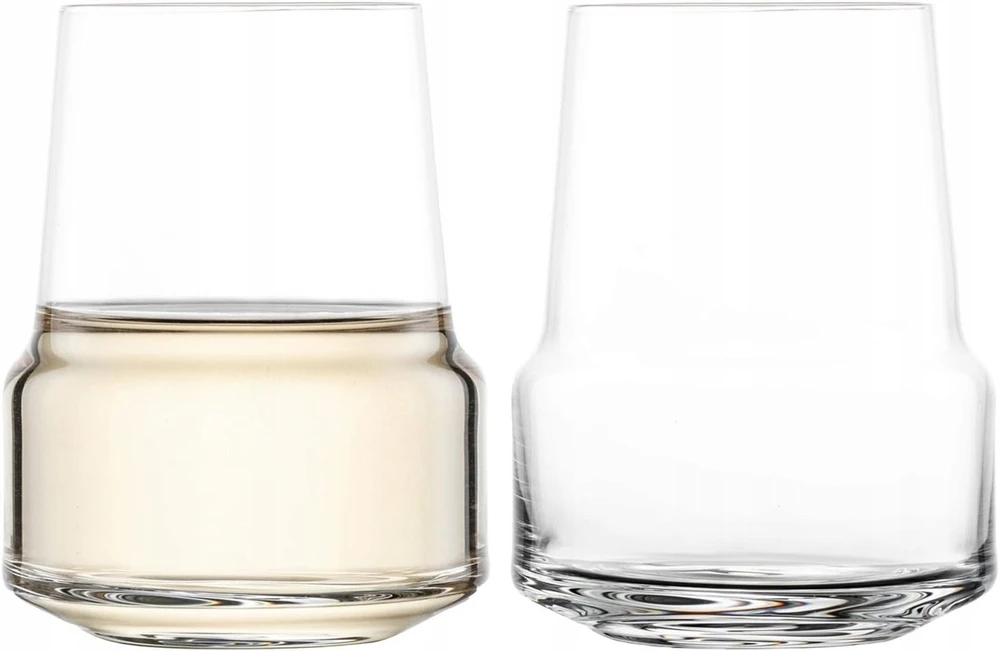 Duka Baltas vyno stiklinė, 378 ml, lygi, 2 vnt.