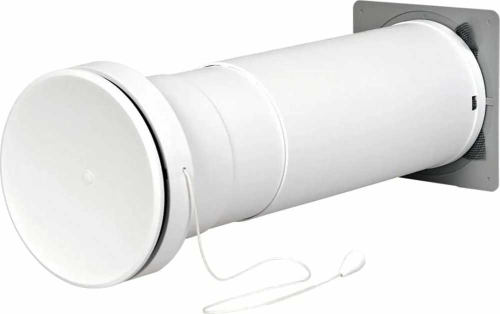 DUKA Teleskopinis vožtuvas Ø105 mm 260/400 mm pilka/balta tipas 450 DB