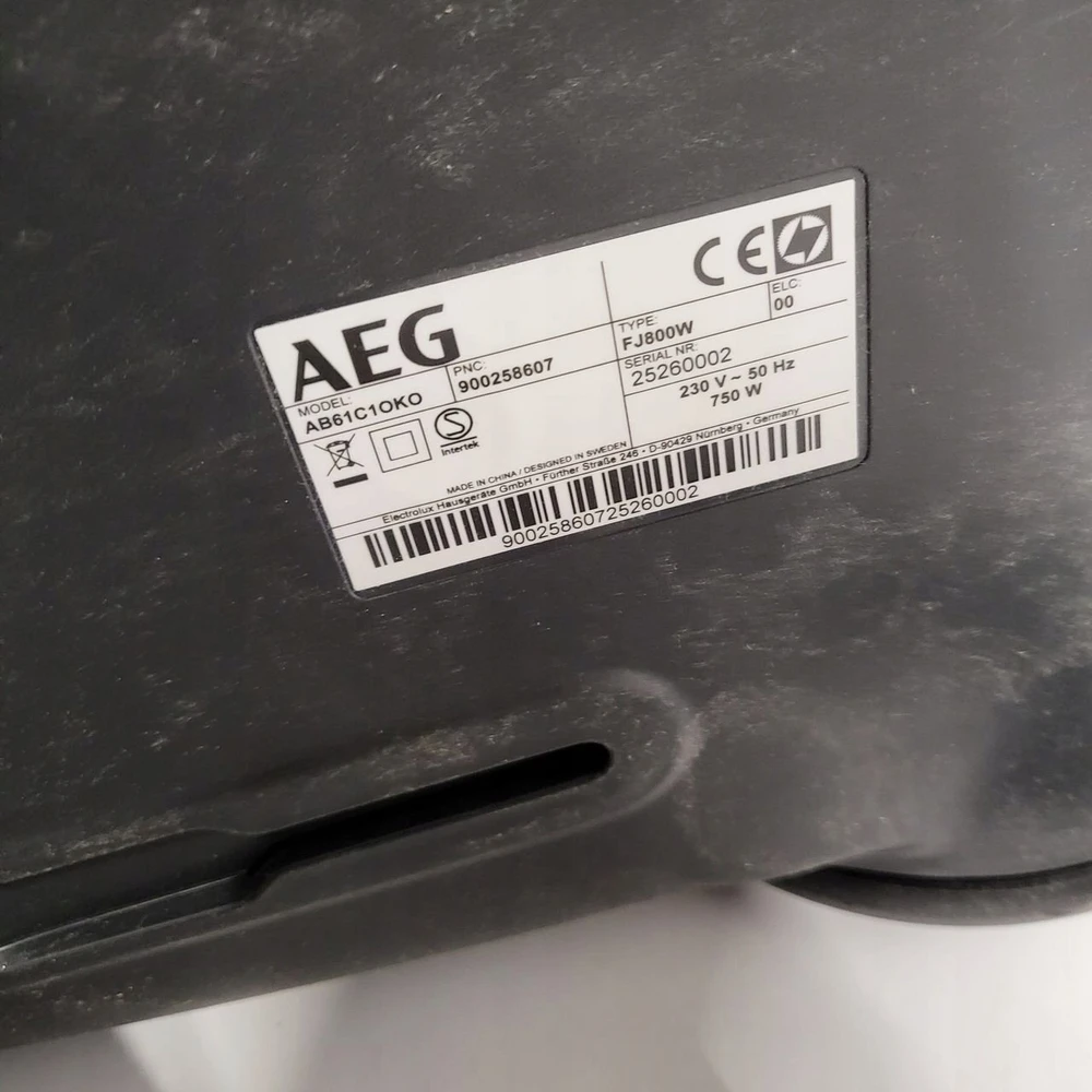 Dulkių siurblys AEG AB 61C2 ECO 6000 serija