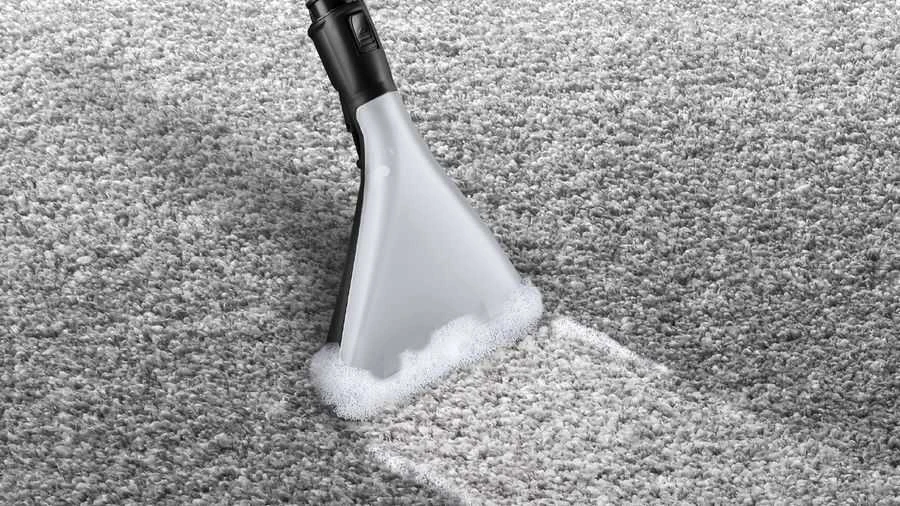 Sauso ir drėgno valymo dulkių siurblys Bosch AquaWash & Clean BWD421POW, 2100 W, Juodos ir raudonos spalvos