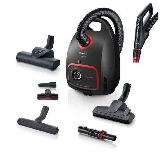 Dulkių siurblys Bosch BGL6POW2 Serie | 6 su maišeliu, ProPower, juodas