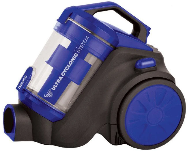 Daewoo RCC 120B 1“ dulkių siurblys be maišelio, 800 W, 1,5 litro surinkimo indas, 140 W siurbimo gal