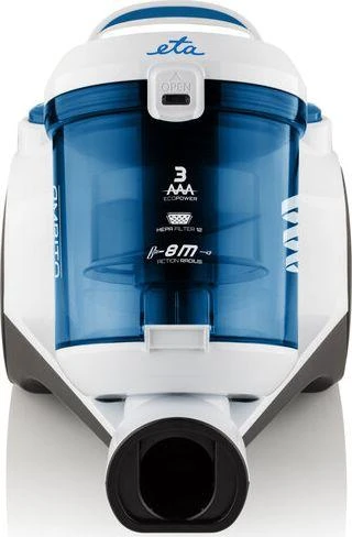 ETA | Dulkių siurblys | Ambito ETA051690000 | Be maišelio | Galia 700 W | Dulkių talpa 1,5 L | Baltas
