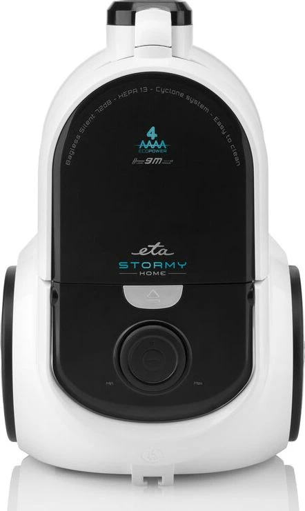 ETA | Stormy Home Dulkių siurblys | ETA051790000 | Be maišelio | Galia 800 W | Dulkių talpa 2,2 L | Baltas/Juodas