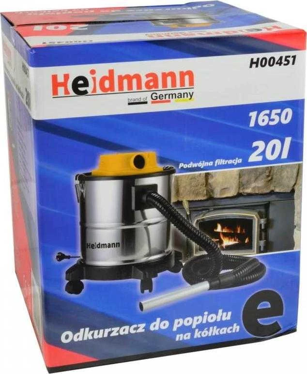 Dulkių siurblys Geko Dulkių siurblys DO POPIOŁU 20L NA KÓŁKACH (1) H00451 GEKO