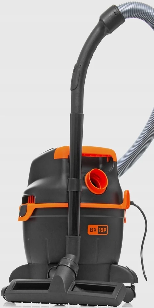 Black & Decker Juodas & Decker Dulkių siurblys WET/DRY BXVC15PE Su maišeliu, Galia 1200 W, Dulkių talpa 15 L, Juodas/Oranžinis