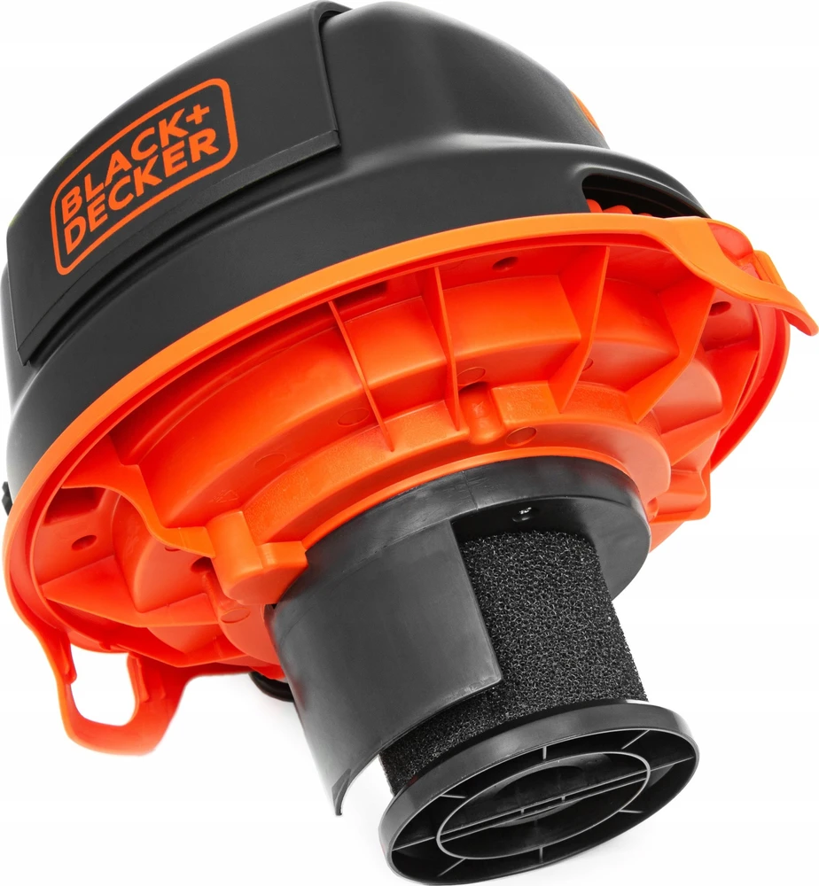 Black & Decker Juodas & Decker Dulkių siurblys WET/DRY BXVC15PE Su maišeliu, Galia 1200 W, Dulkių talpa 15 L, Juodas/Oranžinis