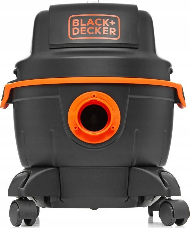 Black & Decker Juodas & Decker Dulkių siurblys WET/DRY BXVC15PE Su maišeliu, Galia 1200 W, Dulkių talpa 15 L, Juodas/Oranžinis