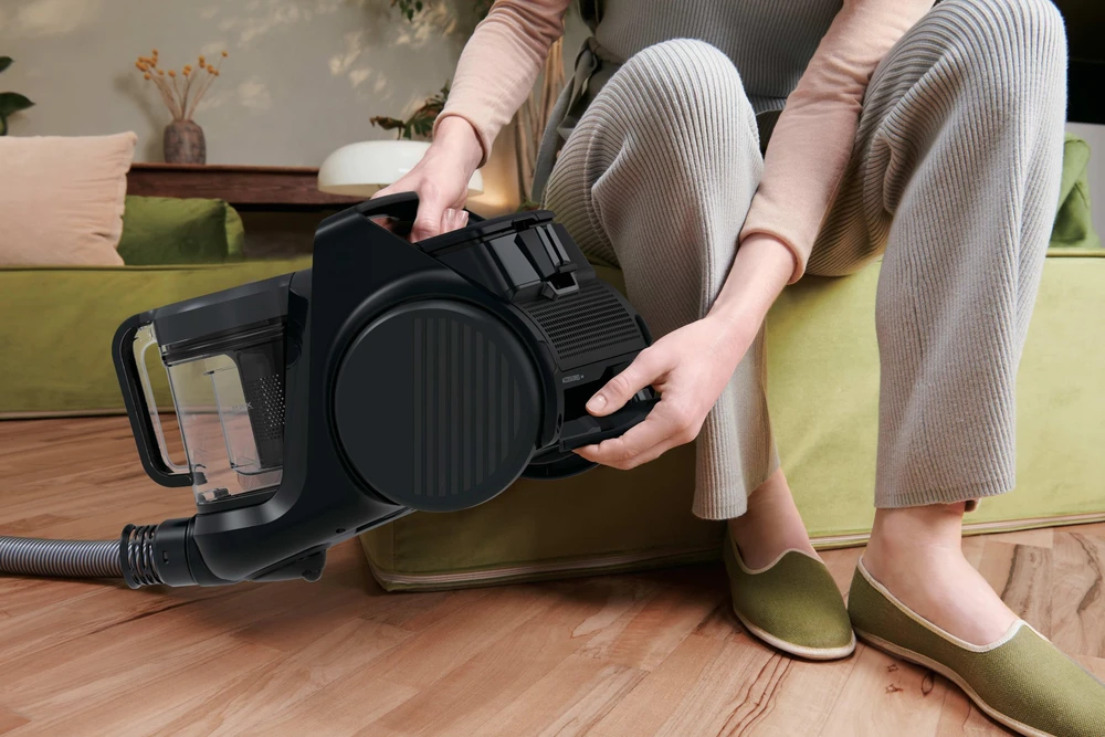 Hoover dulkių siurblys | HP210P 011 HP2 Turbo Move | Be maišelio | Galia 800 W | Dulkių talpa 2,5 l | Urban Juodas