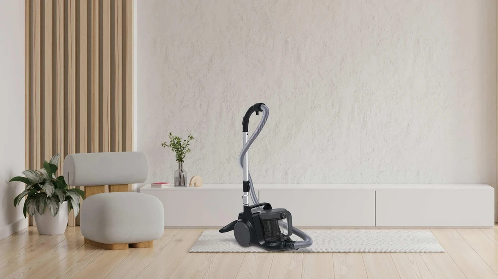 Hoover dulkių siurblys | HP210P 011 HP2 Turbo Move | Be maišelio | Galia 800 W | Dulkių talpa 2,5 l | Urban Juodas