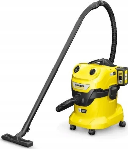 Kärcher Akumuliatorinis drėgno sauso valymo siurblys WD 4-18 Dual Battery Set | 1.628-601.0