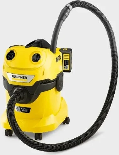 Kärcher Akumuliatorinis drėgno sauso valymo siurblys WD 4-18 Dual Battery Set | 1.628-601.0