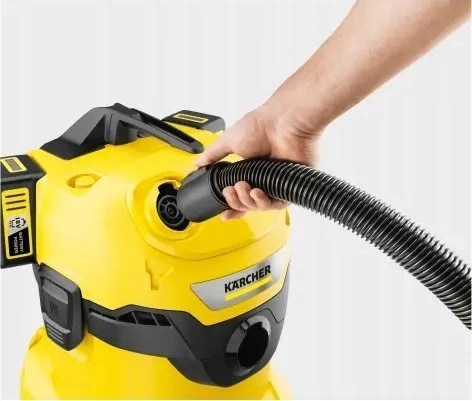 Kärcher Akumuliatorinis drėgno sauso valymo siurblys WD 4-18 Dual Battery Set | 1.628-601.0