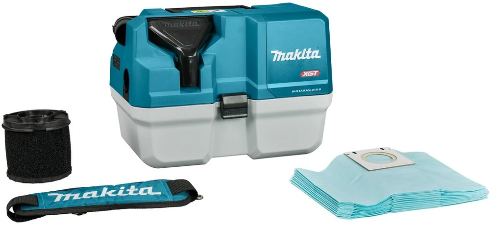 Makita VC013GLZ03 dulkių siurblys su akumuliatoriumi, maitinamas šlapio/sauso valymo dulkių siurblys