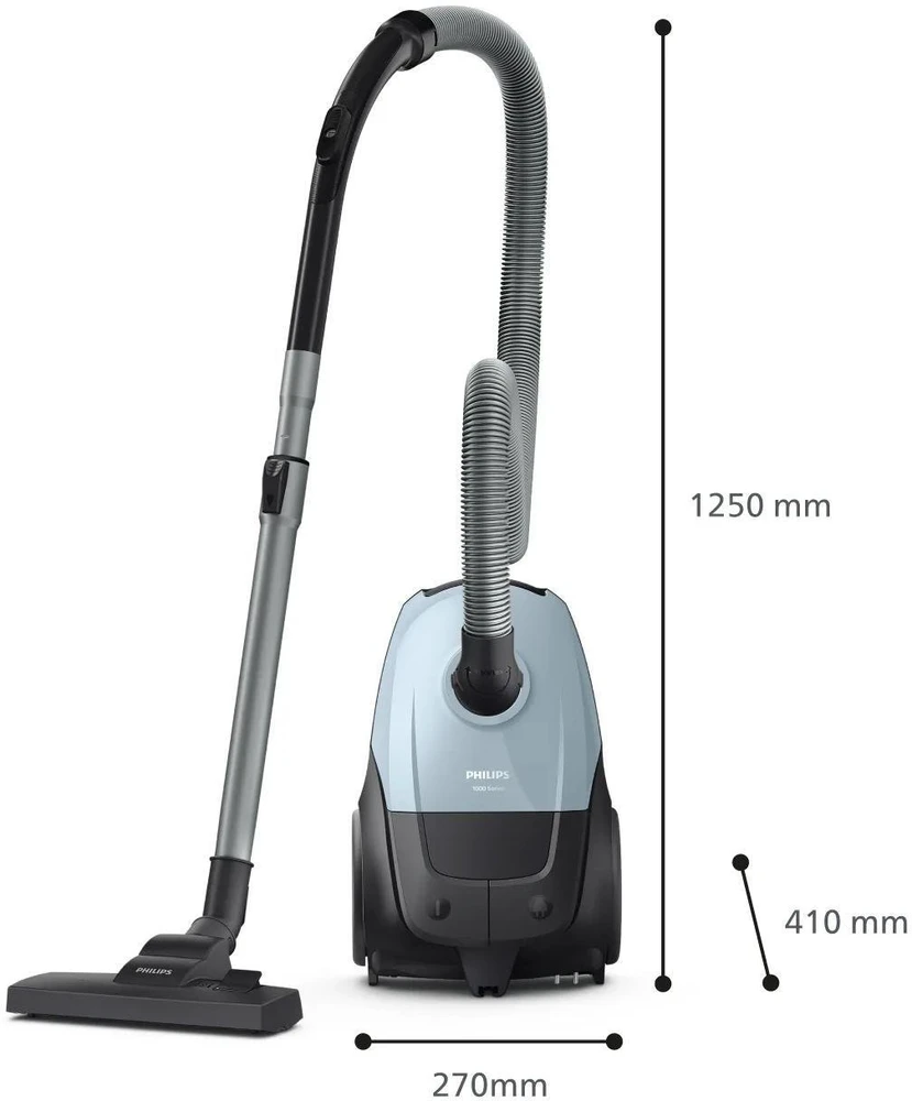 Philips 2000 serijos dulkių siurblys su maišeliu XD1142/10, 800 W
