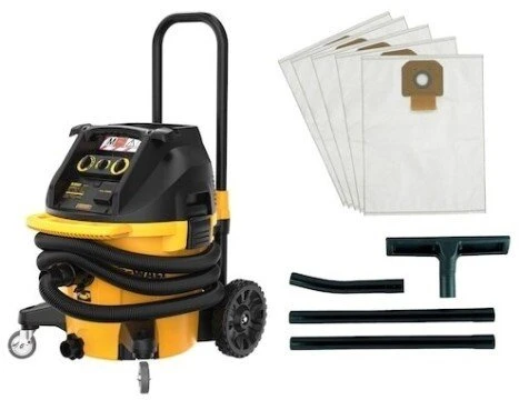 Dewalt Dulkių siurblys Pramoninis dulkių siurblys 1400 W, 38 l, M klasės, su priedais