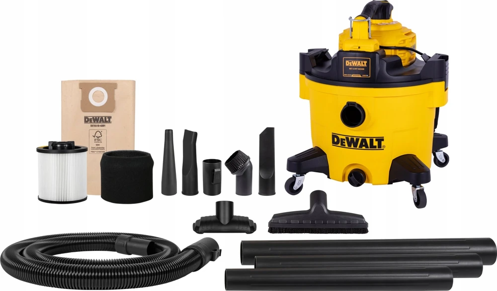 Pramoninis dulkių siurblys 34L 1080W DXV234P DEWALT