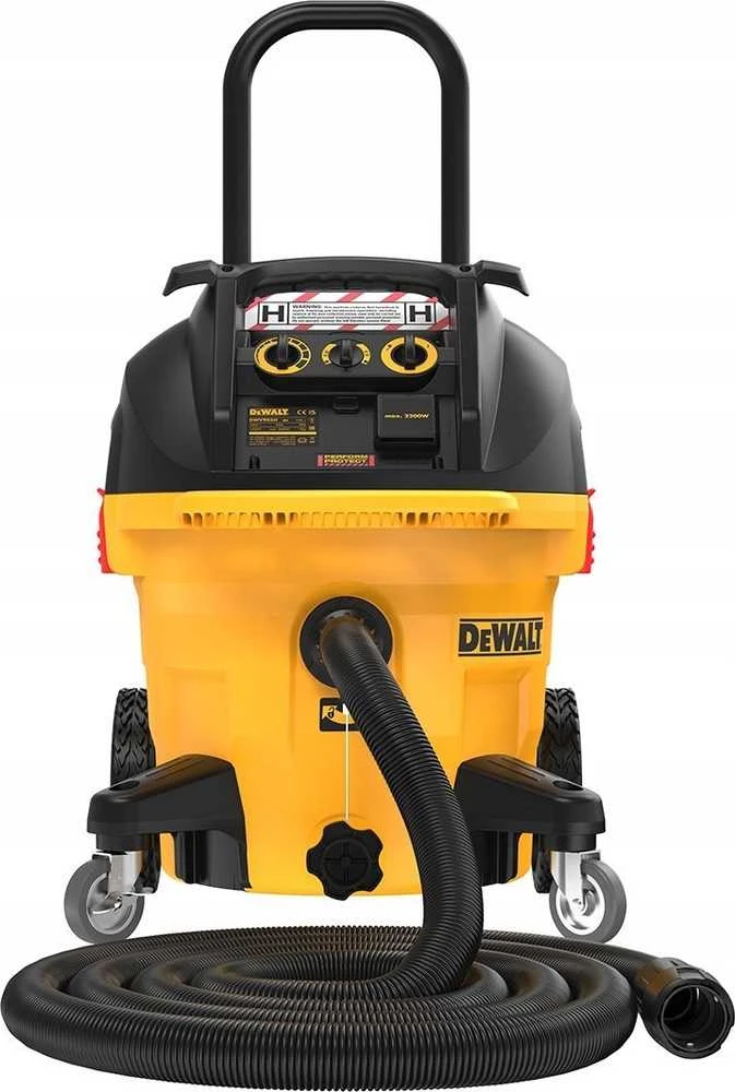 DEWALT DWV905H-QS, Nass-/Trockensauger - yellow/juodas, Industrie Nass- und Trockensauger H-Klasse