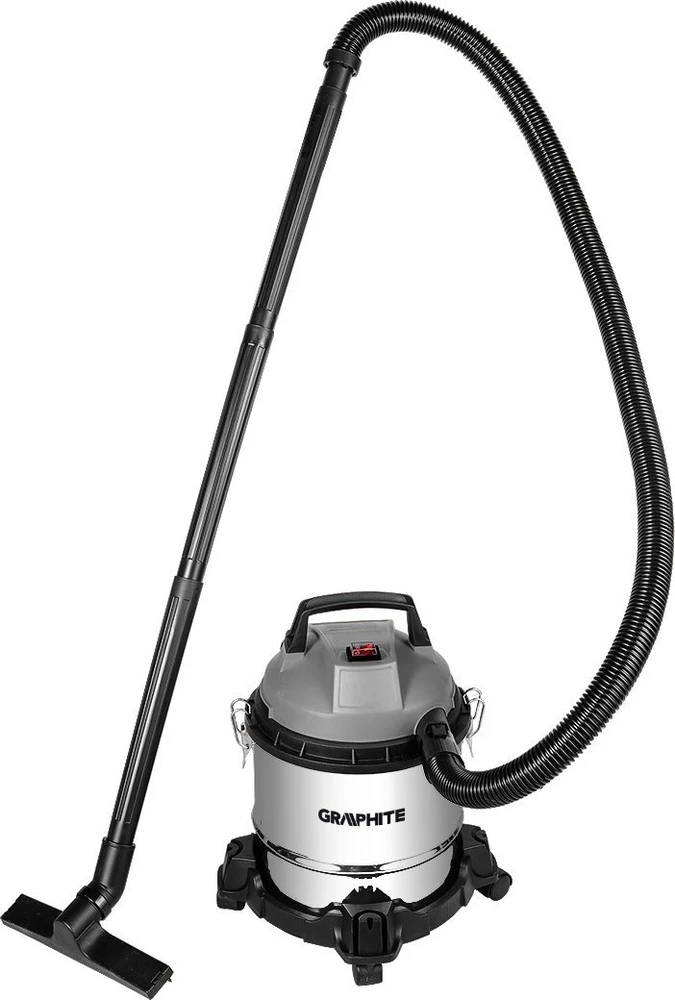 Graphite Dulkių siurblys 800 W pramoninis dulkių siurblys, 12 l bakas