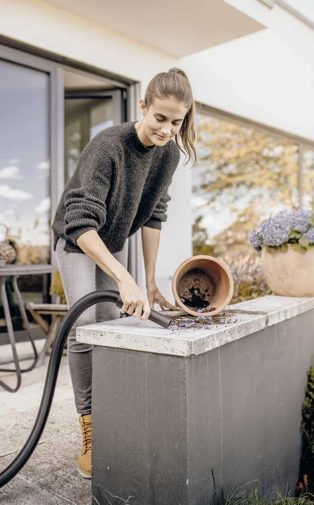 Dulkių siurblys Kärcher V-15/4/18 15 L Drum vacuum Dry 1000 W Dust bag