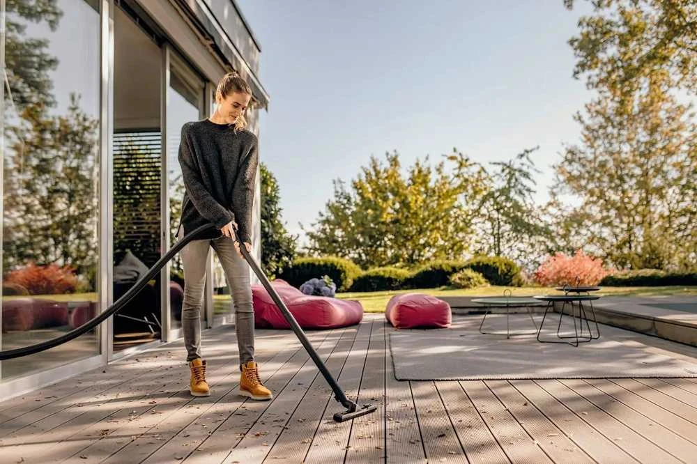 Dulkių siurblys Kärcher V-15/4/18 15 L Drum vacuum Dry 1000 W Dust bag