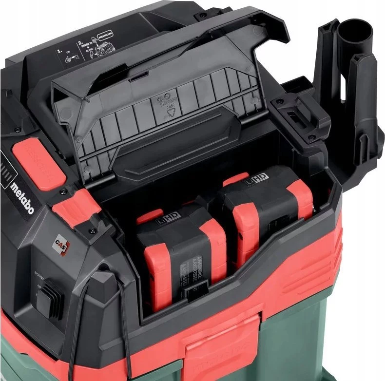 Dulkių siurblys pramoninis Tiekimas METABO.VACUUM CLEANER AS 36-18 L 30 PC-CC CARCASS 2x18V SU RANKINIU FILTRŲ VALYMU