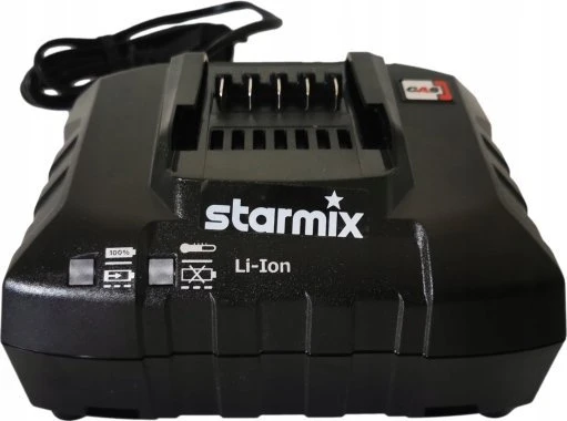 Dulkių siurblys pramoninis Starmix Akumuliatorinis dulkių siurblys Smart L 18V komplektas su ładowarką i aku 5.2 Ah
