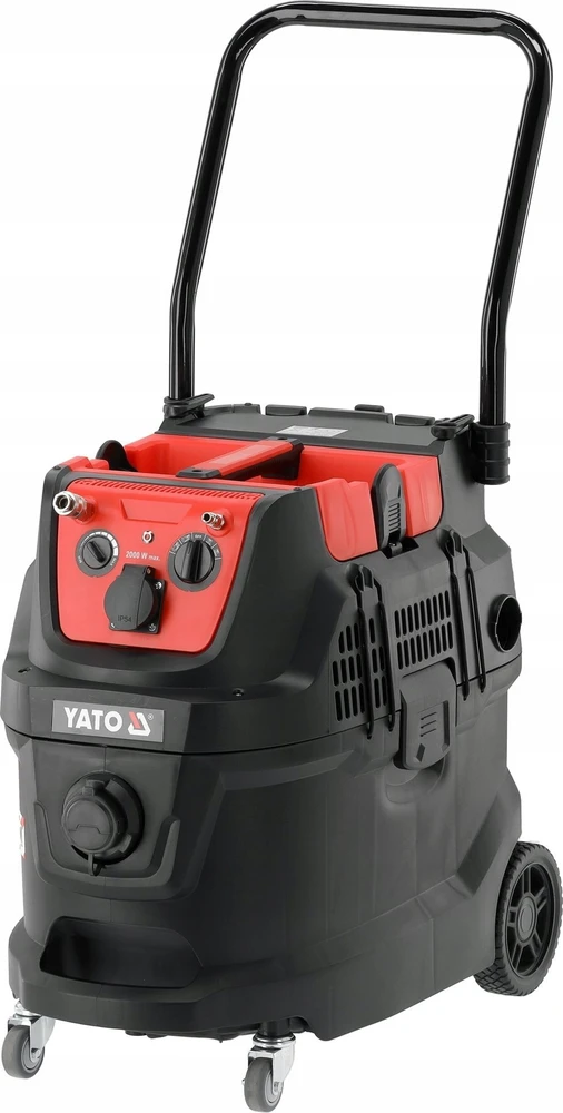 Yato Toya Sa Poland Vakuuminis dulkių siurblys – automatinis filtro kratytuvas, pneumo sinchronizacija – 40 l | 1600/3600 W (YT-85718)