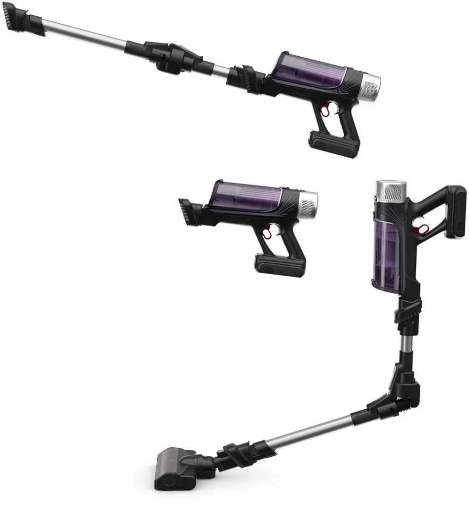Dulkių siurblys Rowenta X-Force Flex 9.60 Allergy RH2037, Juodos ir violetinės spalvos