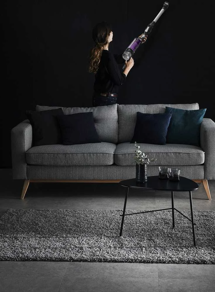 Dulkių siurblys Rowenta X-Force Flex 9.60 Allergy RH2037, Juodos ir violetinės spalvos
