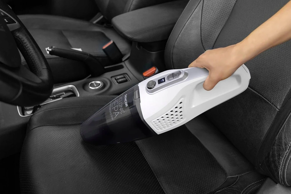 Sencor akumuliatorinis dulkių siurblys 2in1, su nuimamu rankiniu dulkių siurbliu SVC7811WH