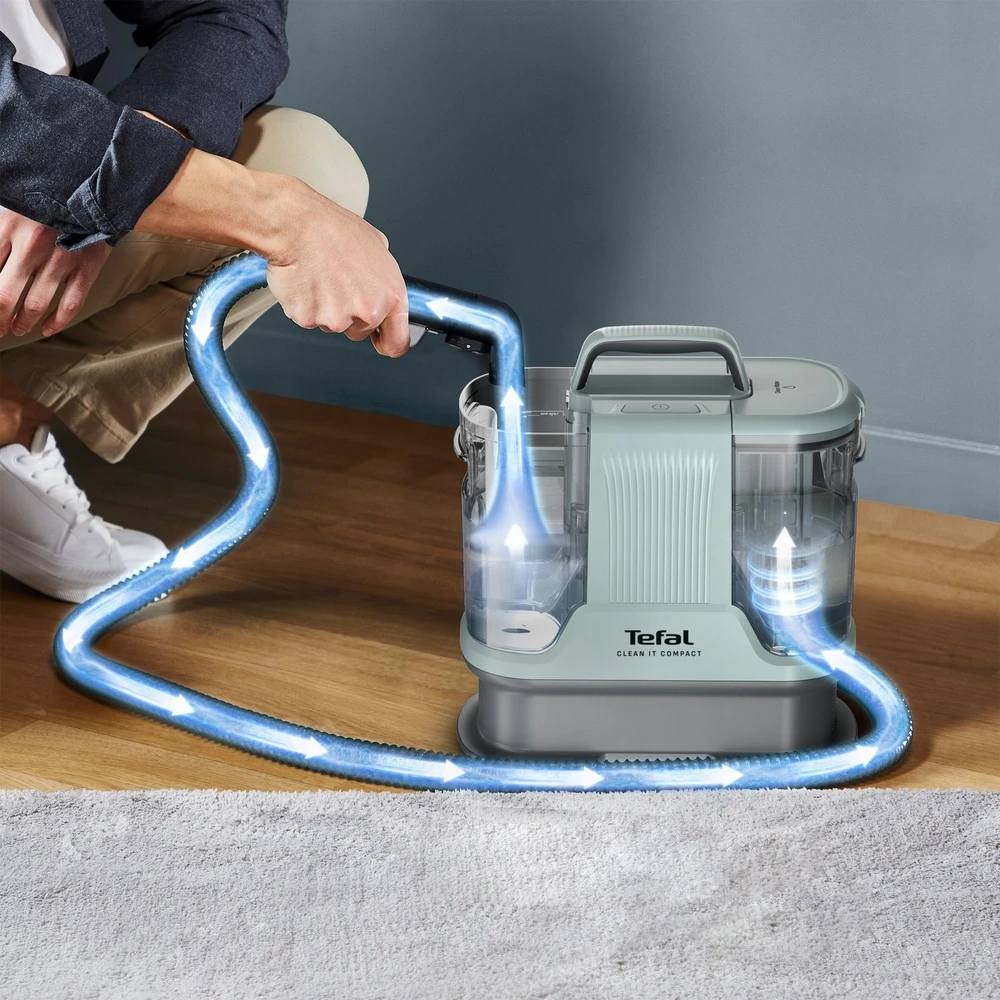 Dulkių siurblys Kilimų ir apmušalų valymo įrenginys Tefal Clean It Compact IZ3020F0