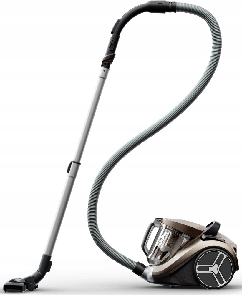 TEFAL | Dulkių siurblys | TW4B70 Compact Power XXL | Be maišelio | Galia 900 W | Dulkių talpa 2,5 l | rusvai gelsvas