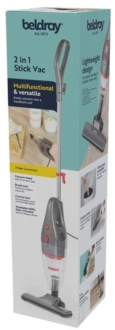 Vertikalus dulkių siurblys Beldray BEL0770N-GRY