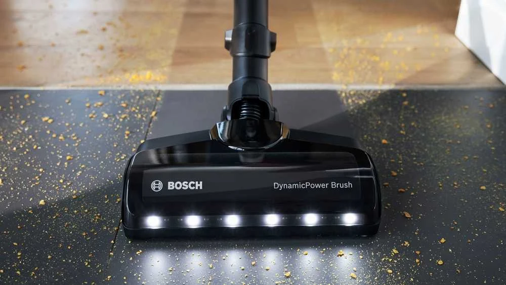 Bosch BSS711W stick vacuum/electric broom Baterija Dry Bagless 0.3 L Juodas, Sidabrinis, Baltas