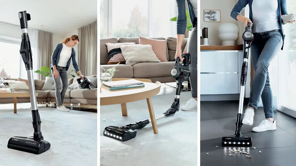 Belaidis lazdinis dulkių siurblys „Unlimited 7 Flex Mat Bosch“