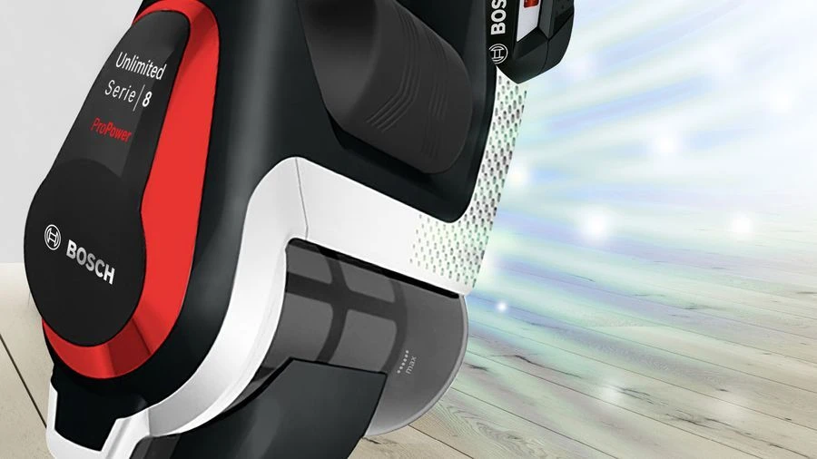 Įkraunamasis dulkių siurblys Bosch Serie | 8 Unlimited ProPower, Juodas