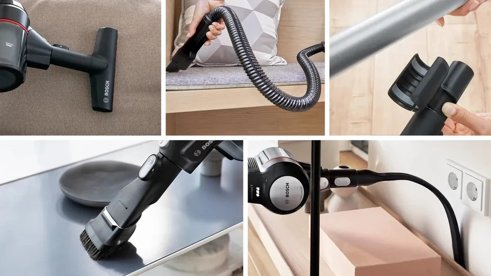 Dulkių siurblys vertikalus Bosch Unlimited 7 BSS715FRSH