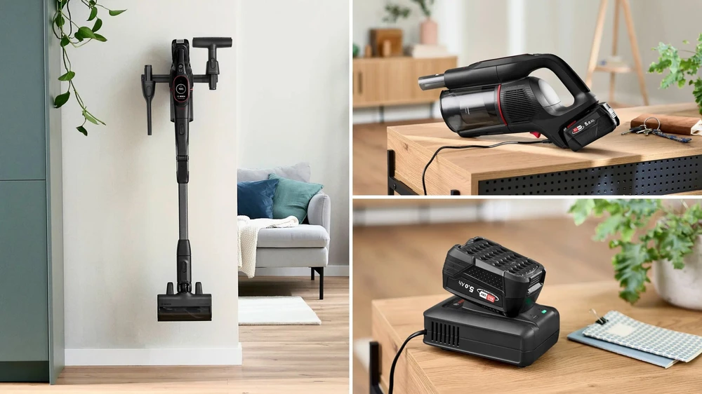 Dulkių siurblys vertikalus Bosch Unlimited 10 ProPower BCS1051POW
