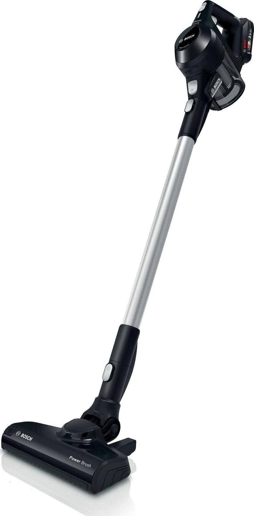 Bosch BBS611BSC Serie | 6 įkraunamasis dulkių siurblys Unlimited, Juodas