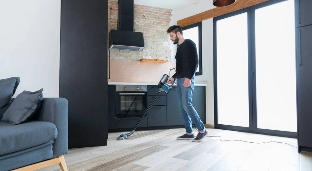 CECOTEC 05514 Siurblys-šluota Conga ThunderBrush 560 Rankinė elektrinė šluota 360 laipsnių vertikalus dulkių siurblys 2in1 600W
