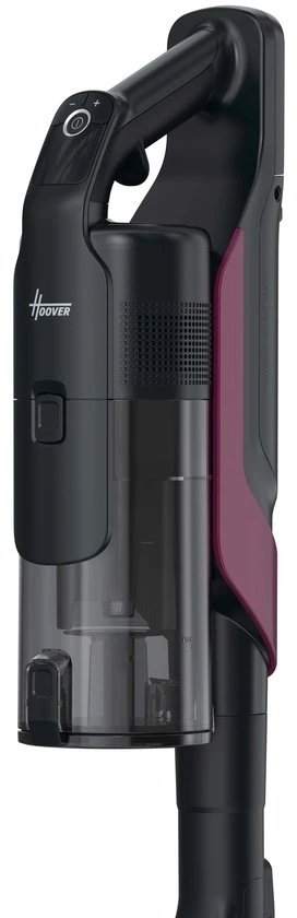 „Hoover“ dulkių siurblys | HF610HX 011 | Belaidis veikimas | Rankinis siurblis | 650 W | 21,6 V | Veikimo laikas (maks.) 100 min. | Rausvai raudona