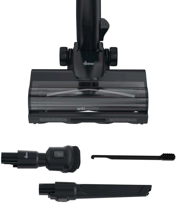 „Hoover“ dulkių siurblys | HF610HX 011 | Belaidis veikimas | Rankinis siurblis | 650 W | 21,6 V | Veikimo laikas (maks.) 100 min. | Rausvai raudona