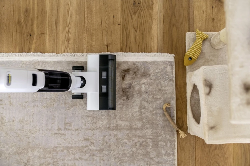 Kärcher FCV 2 Natural N 3 viename lazdinis dulkių siurblys Baterija Sausas ir drėgnas valymas Be maišelio 160 W Baltas